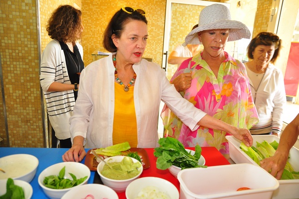 Edde Sands Wellness Cooking Class